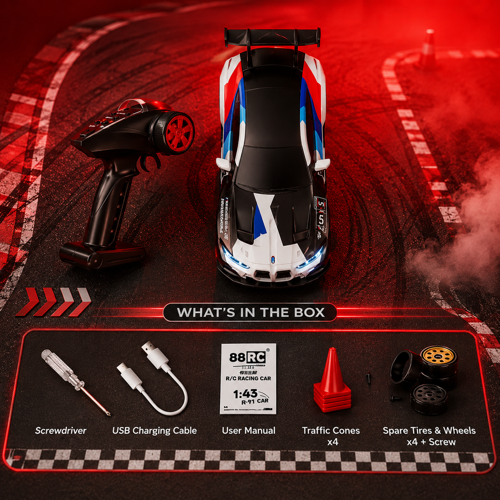 BMW RC Drift Car with LED Lights