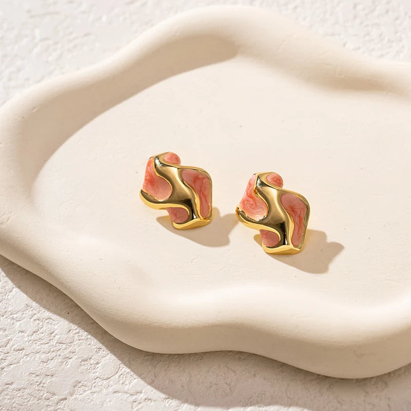 Muse Sculptural Statement Earrings